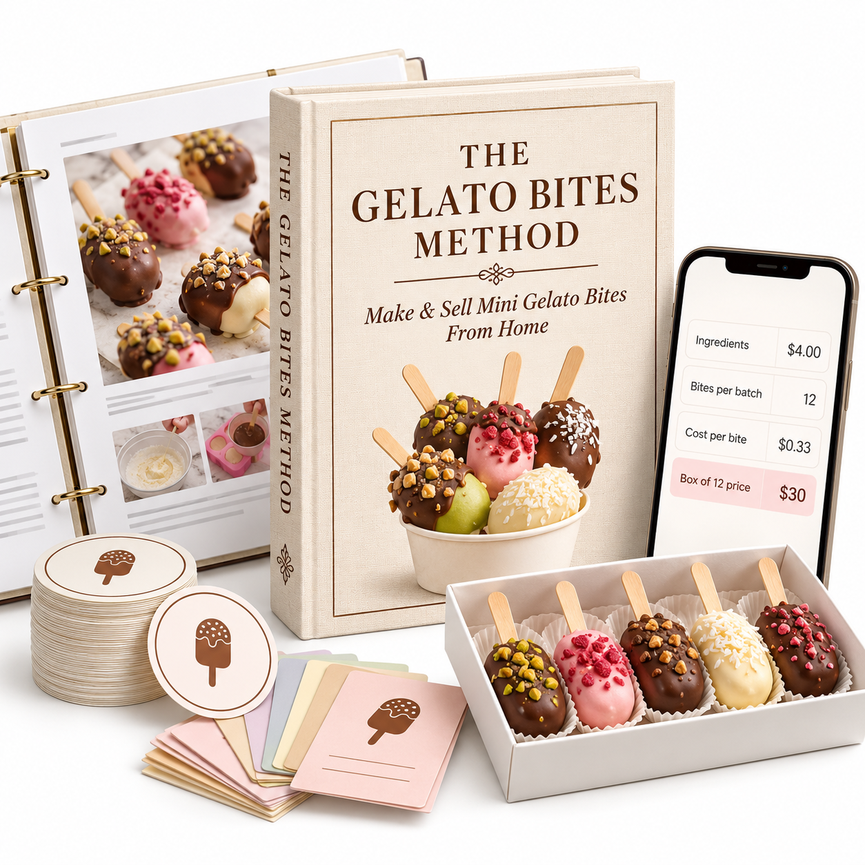 Mockup The Gelato Bites Method